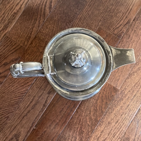 J. A. S. Stimpson Antique 1854 Water Pitcher silver plated - Picture 2 of 9